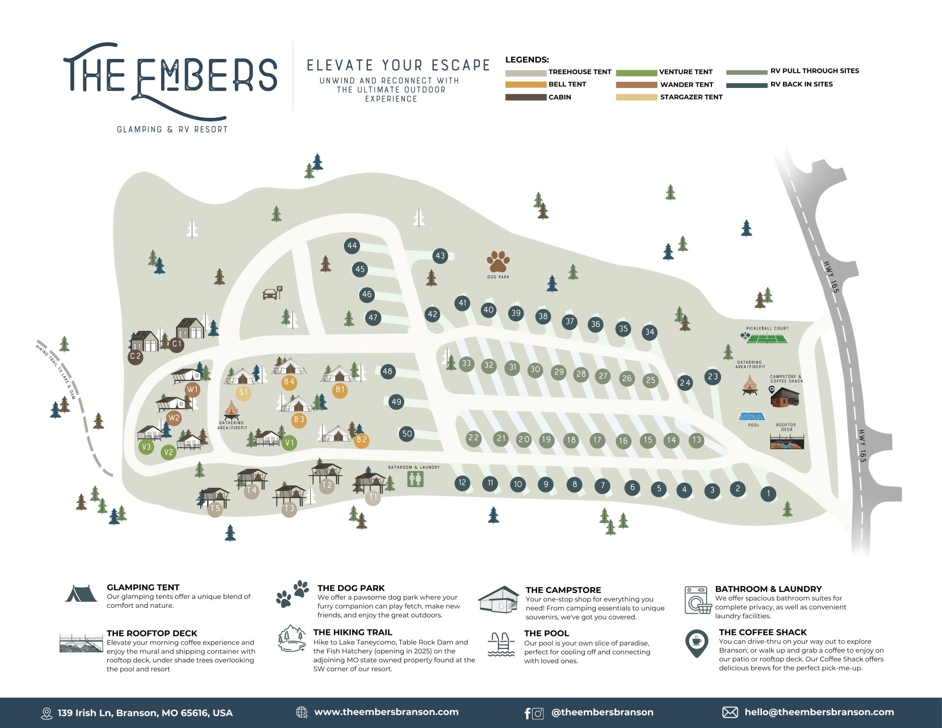 THE EMBERS MAP